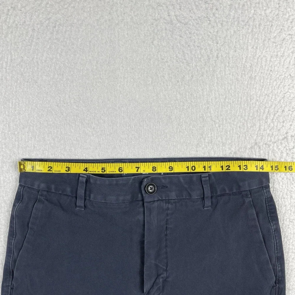 Everlane Pants Mens 30x28 (Actual 29x26.5) Blue Uniform Slim Fit Minimalist Work
